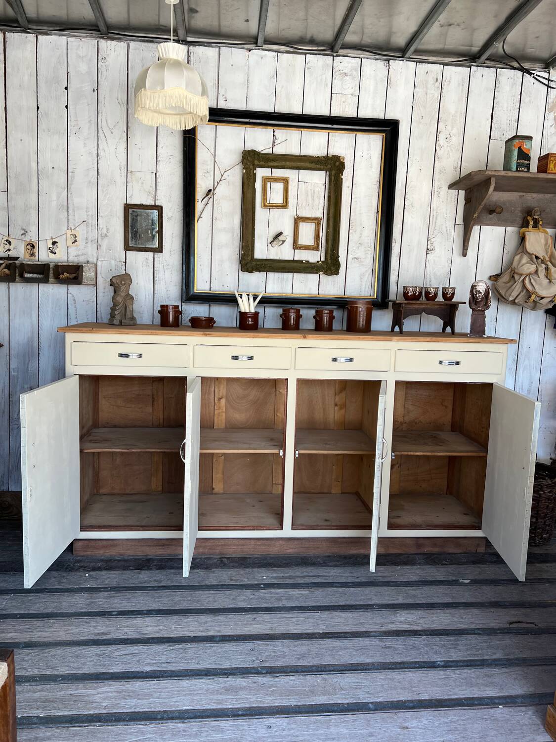 Old workshop furniture sideboard