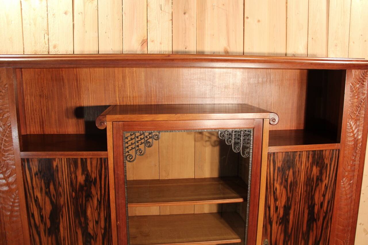 Art Deco bookcase designed by Gauthier Poinsignon