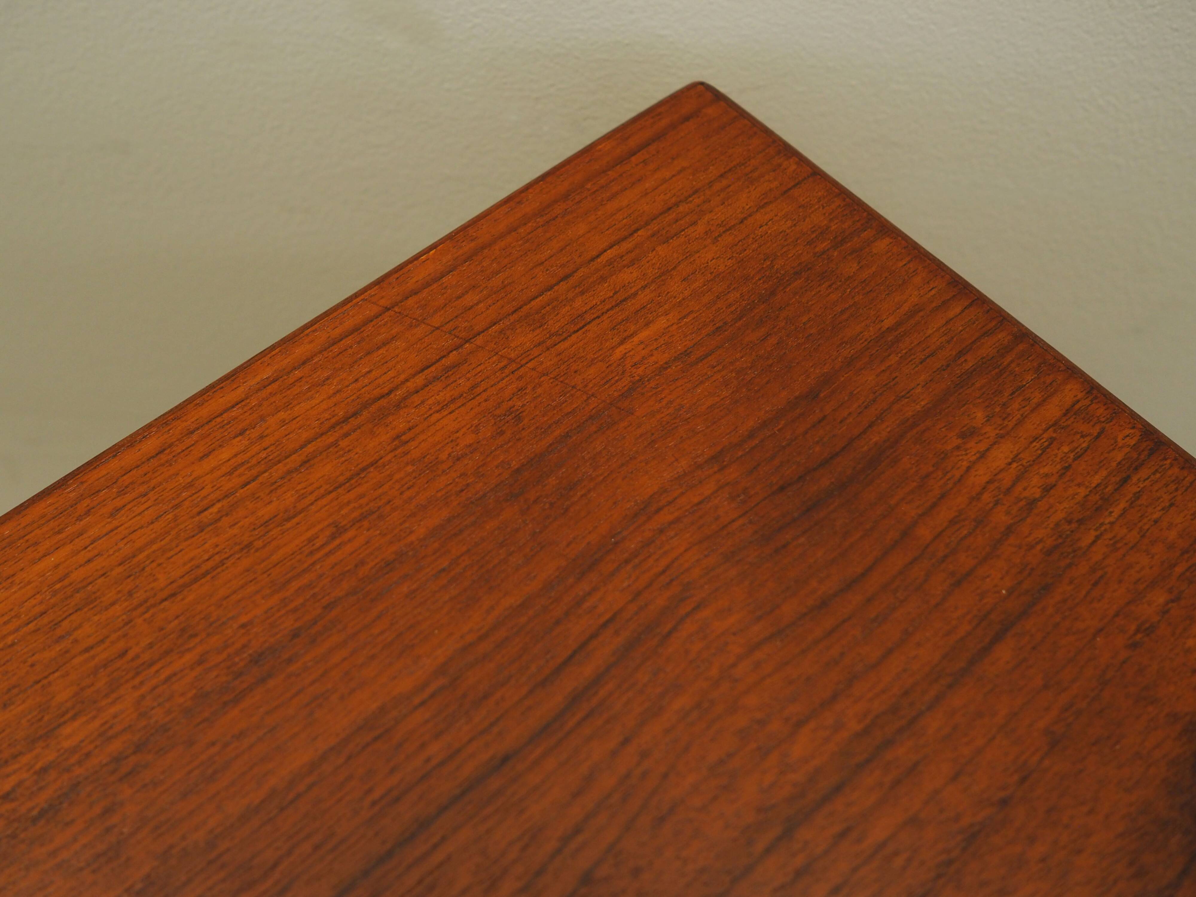 Teak desk, Danish design, 1960s, production: Denmark