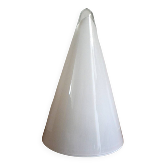 Lampe Teepee blanche SCE années 80