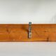 Vintage School Coat Rack in Wood and Steel