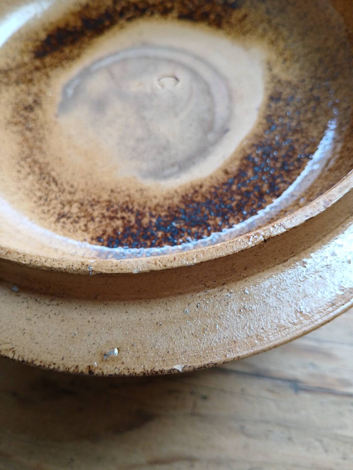 Vegetable salad bowl terracotta pottery