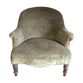Green toad armchair 1930