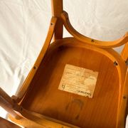Lot de 2 chaises bistrot Baumann vintage
