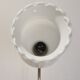 Applique en opaline blanche laiton finition noire