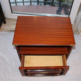 Table de nuit, collection " bateau " marque Gautier des années 70