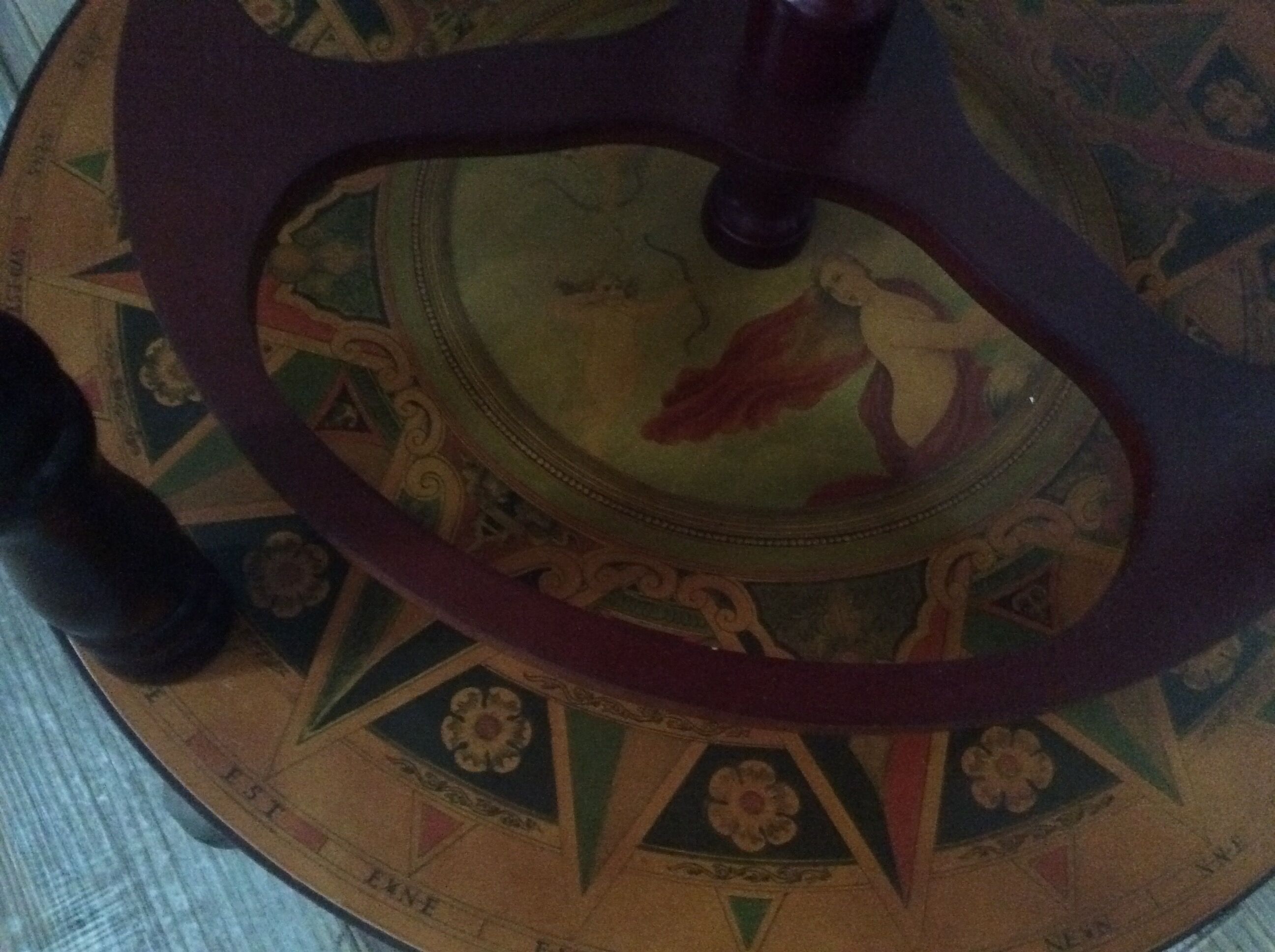 Bar mappemonde vintage des années 70