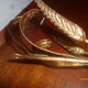 2 wall sconces Golden EPIs of ble 1950 1960
