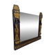 Art Deco style mirror in carved wood