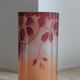 Legras quadrilobed vase from the "ruby" series in glass (1900 - 1910)