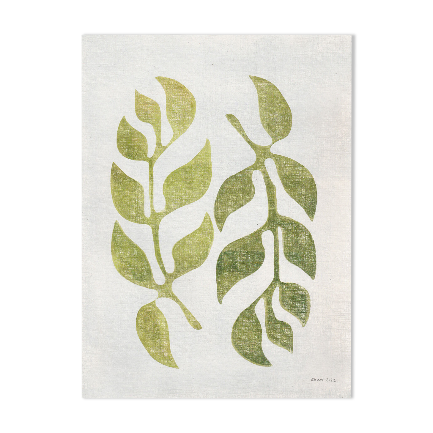 Painting 30x40cm • illustration M751 • signed eawy