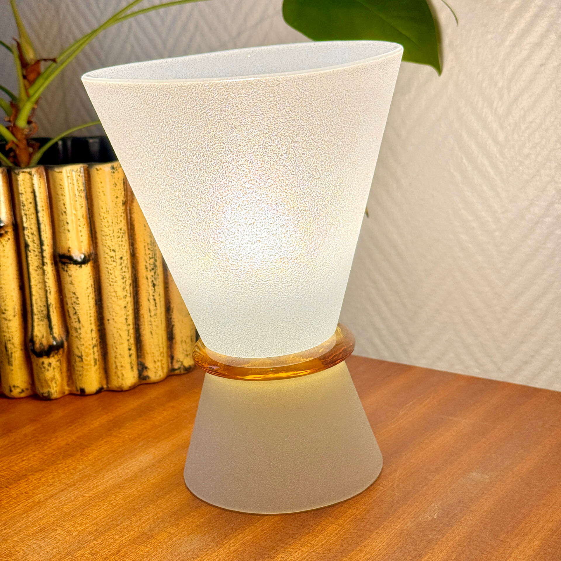 Vintage diabolo lamp