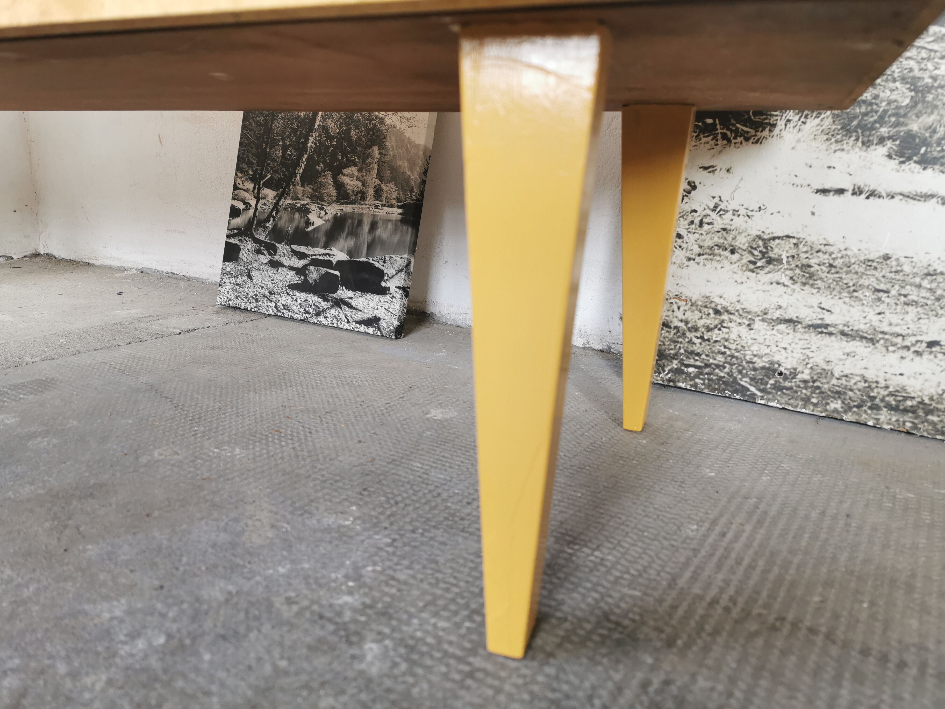 Vintage bass row 1970