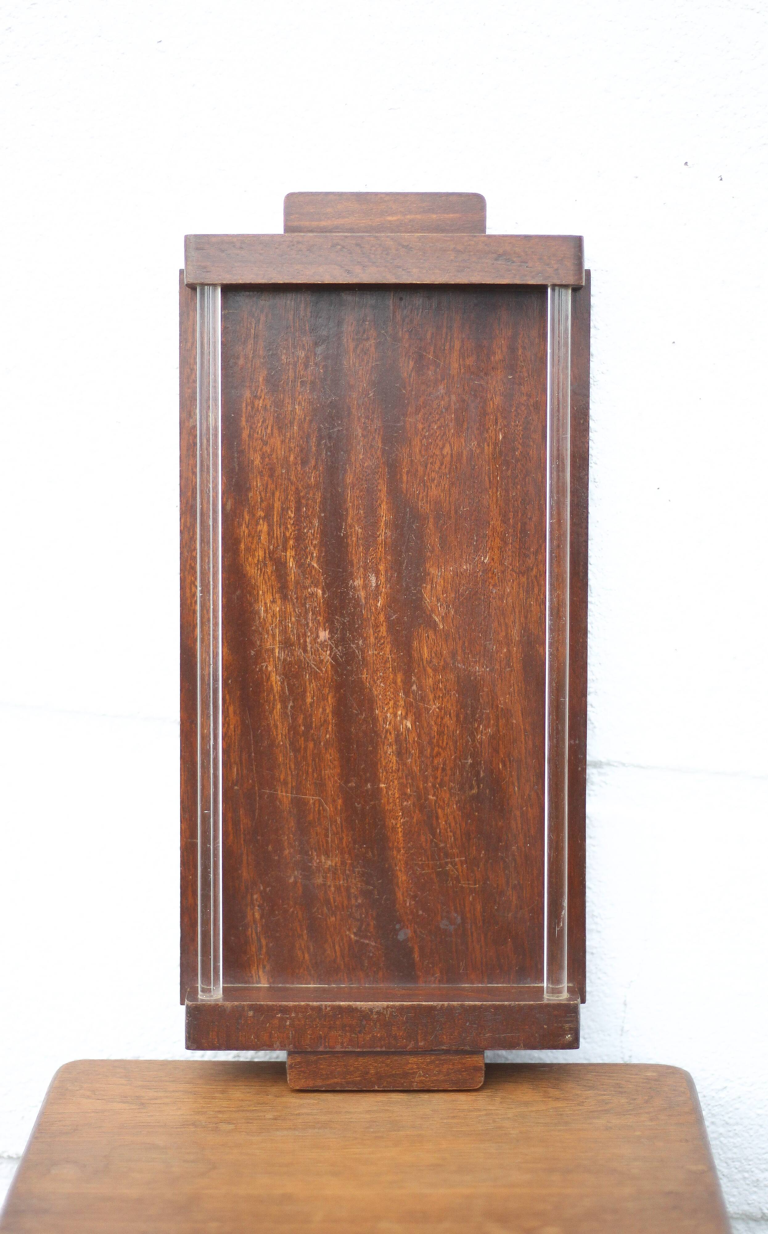 art deco wooden tray, art deco tray, serving tray, decorative tray