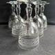 6 verres à eau Baccarat gravure Grecque inclinée