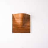 Sculptural Curved Pencil Reed Wall Lamp
