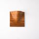 Sculptural Curved Pencil Reed Wall Lamp
