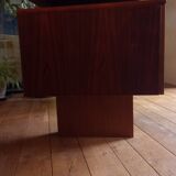 Beautiful desk veneer teak 80s