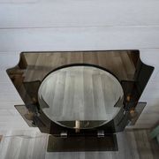 Vintage Italian mirror style ISA, Fontana Arte, 1970s.