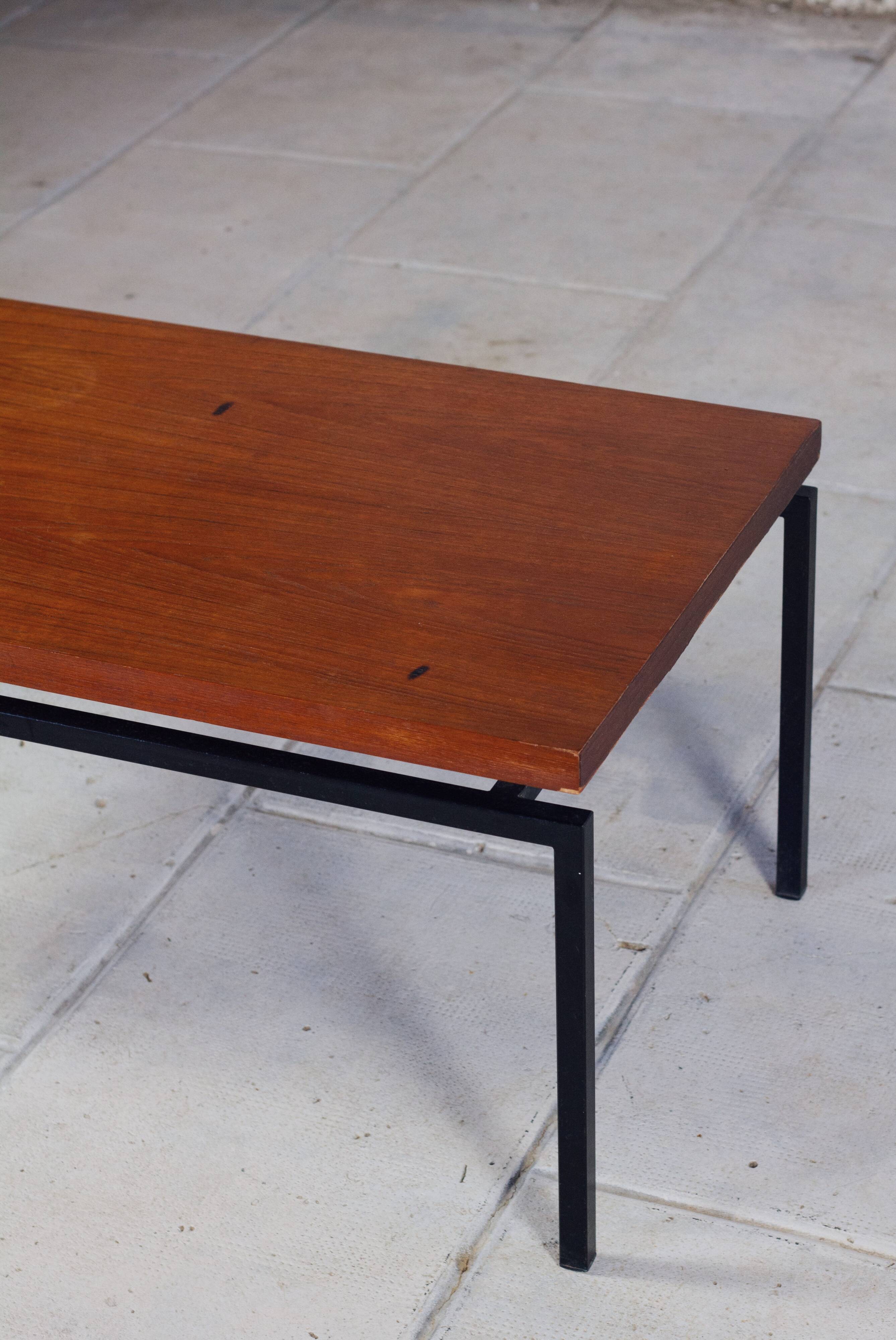 Modernist teak coffee table, 1960