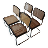 Set of 4 Cesca B32 chairs