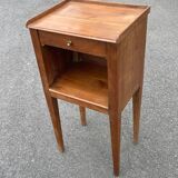 Classic solid wood bedside table