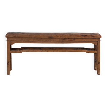 Table console autel chinois en orme ancienne – Shanxi, vers 1890