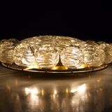 "Snowball" ceiling lamp in blown glass