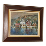 "Boats, Bohuslän" by Alf Johansson