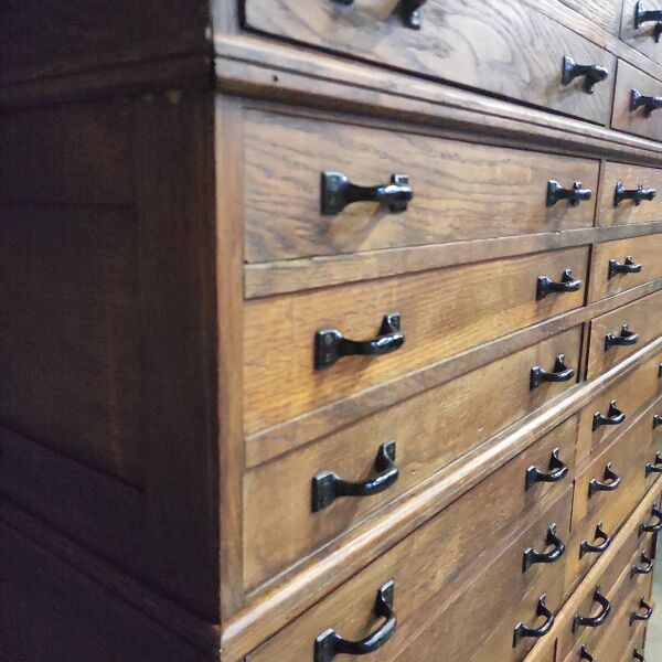 Meuble d'atelier / meuble à tiroirs / meuble à plans