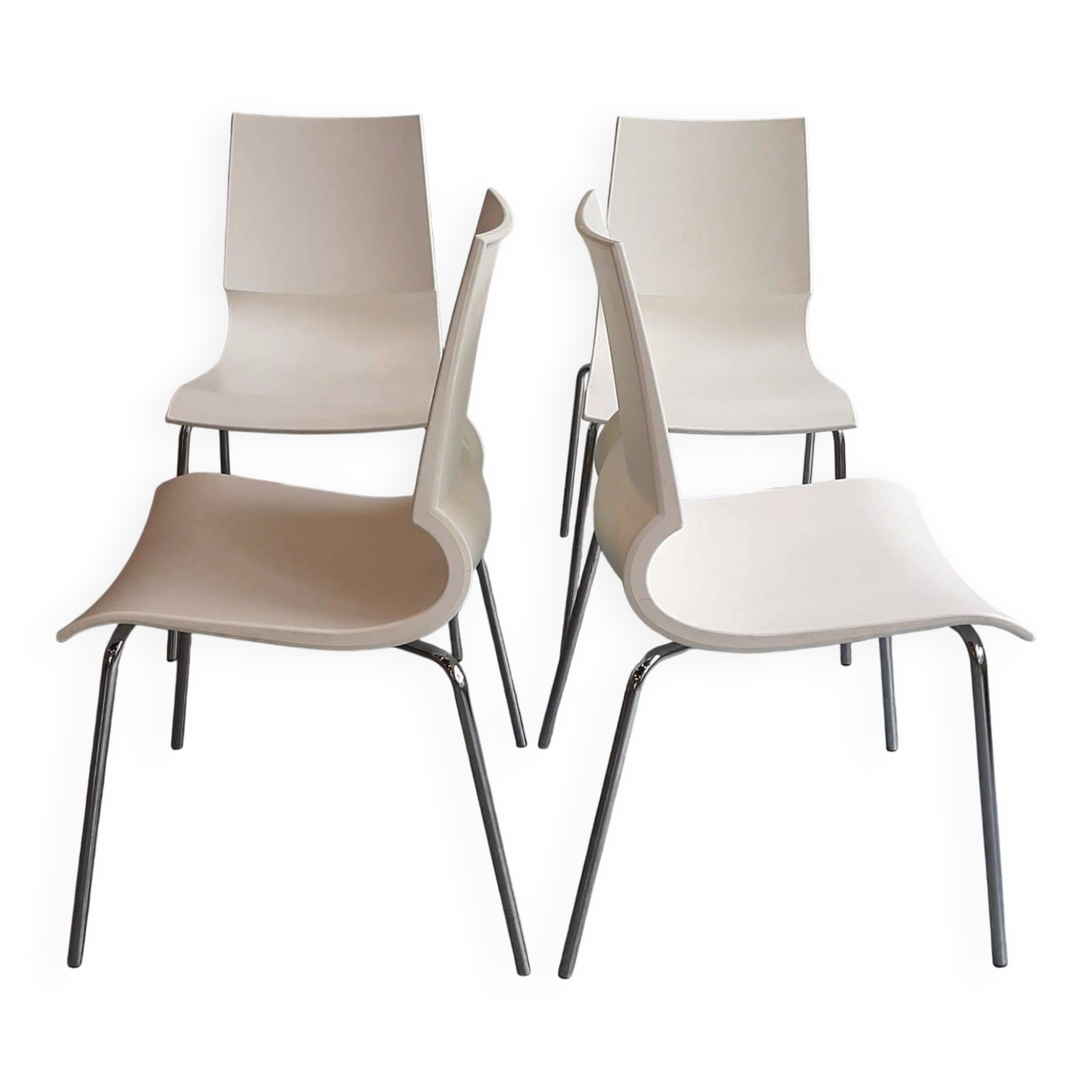 Set of 4 Marco Maran Chairs