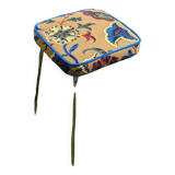 Pierre Frey fabric formica stool