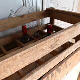 Wooden bottle locker box