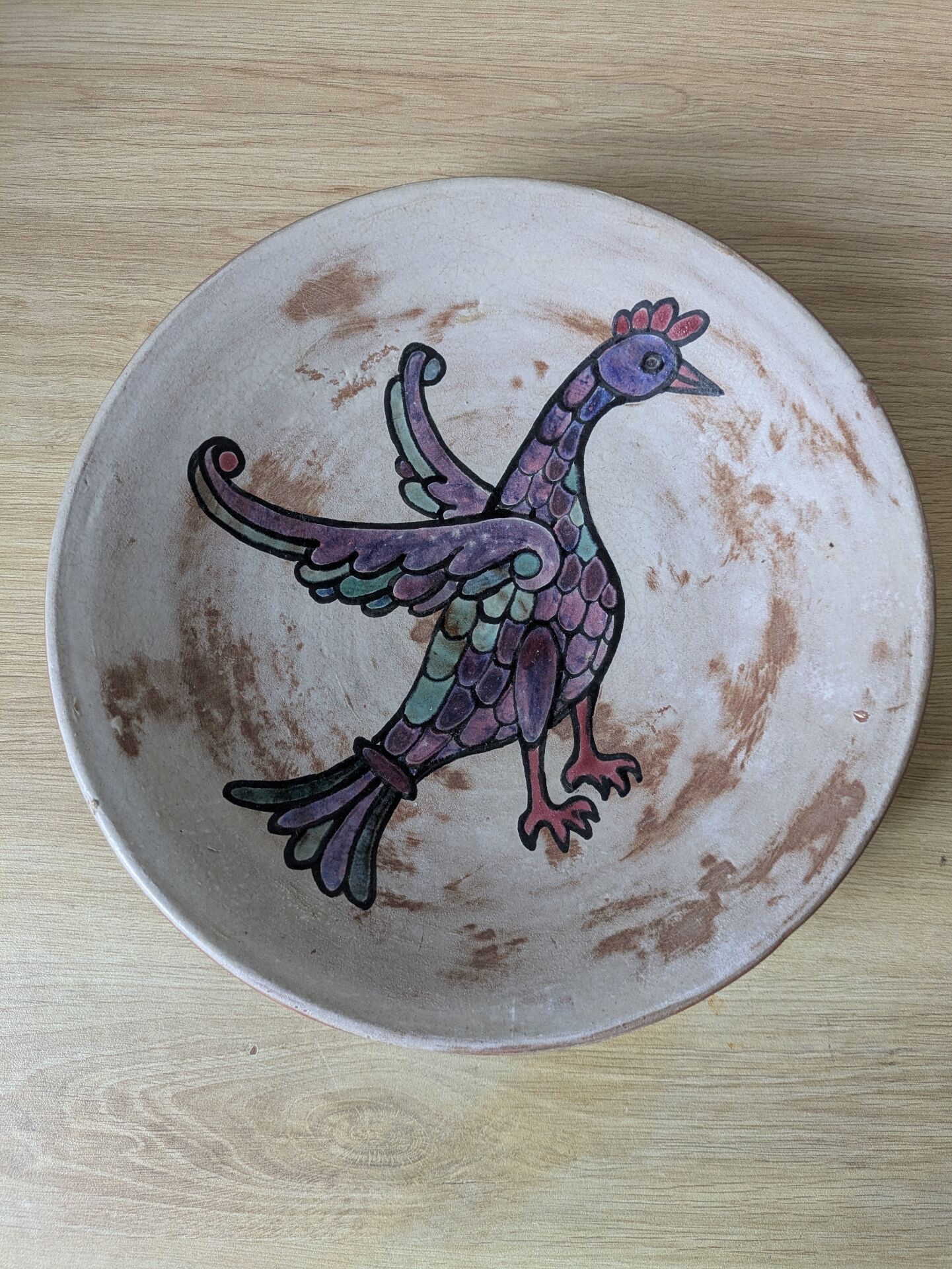 Plate "St Cannat", 1950s-60s