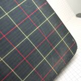 Green scottish fabric case with key