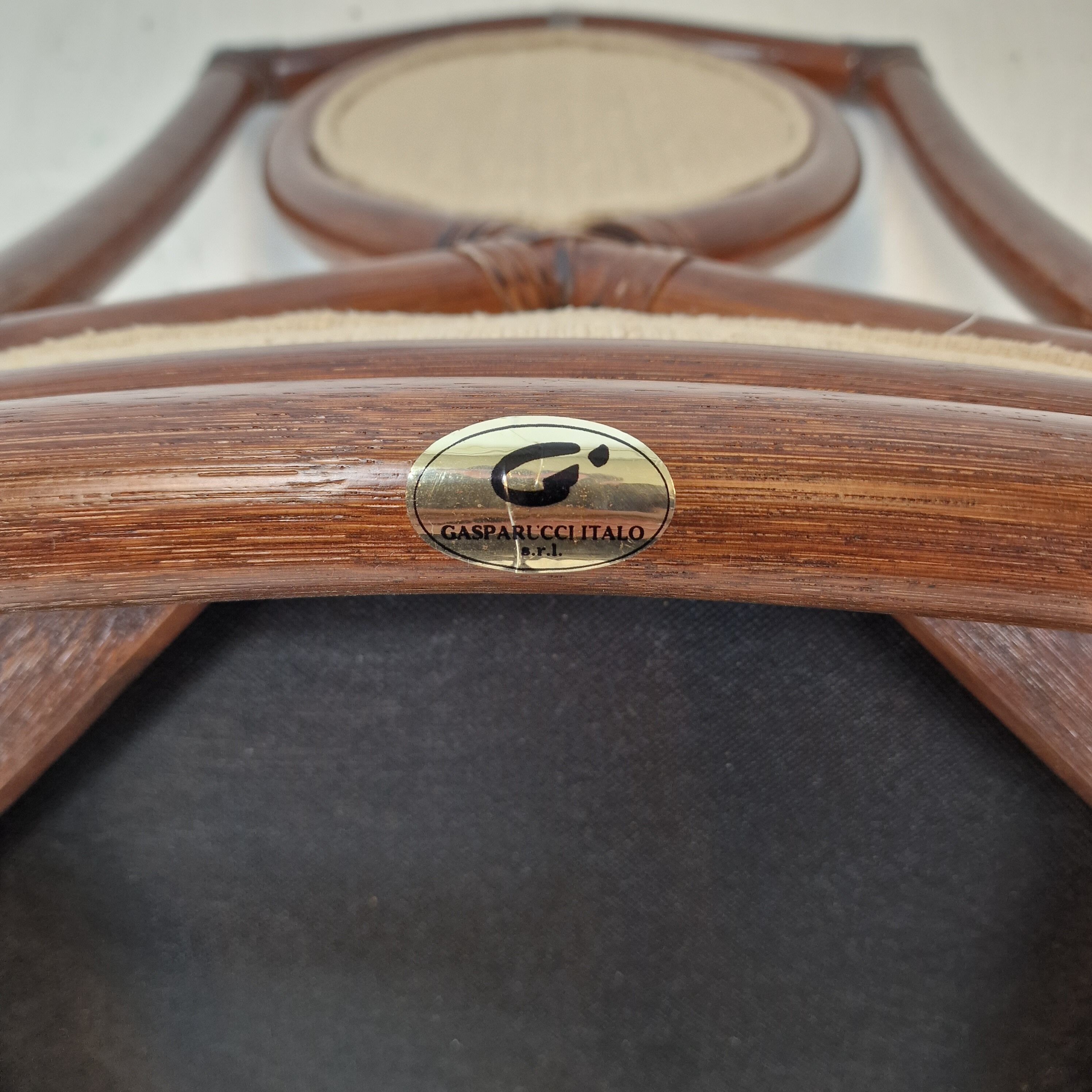 Set of 6 Bamboo Dining Chairs from Gasparucci Italo, 1970s