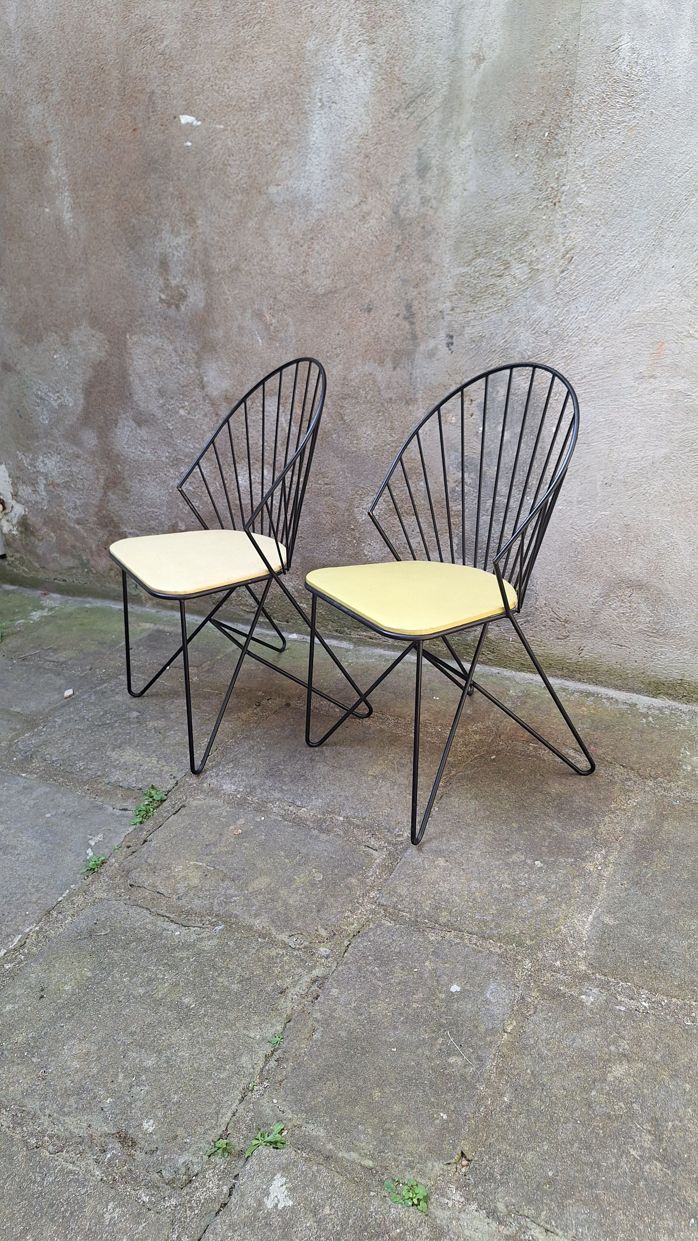 Set of 4 chairs by J.O. Waldar & V. Möldhammer for Sonett Karl Fostel