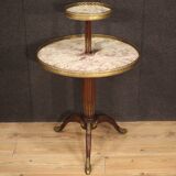 French side table with two shelves in wood from the 20th century