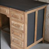 Desk and chair assembly