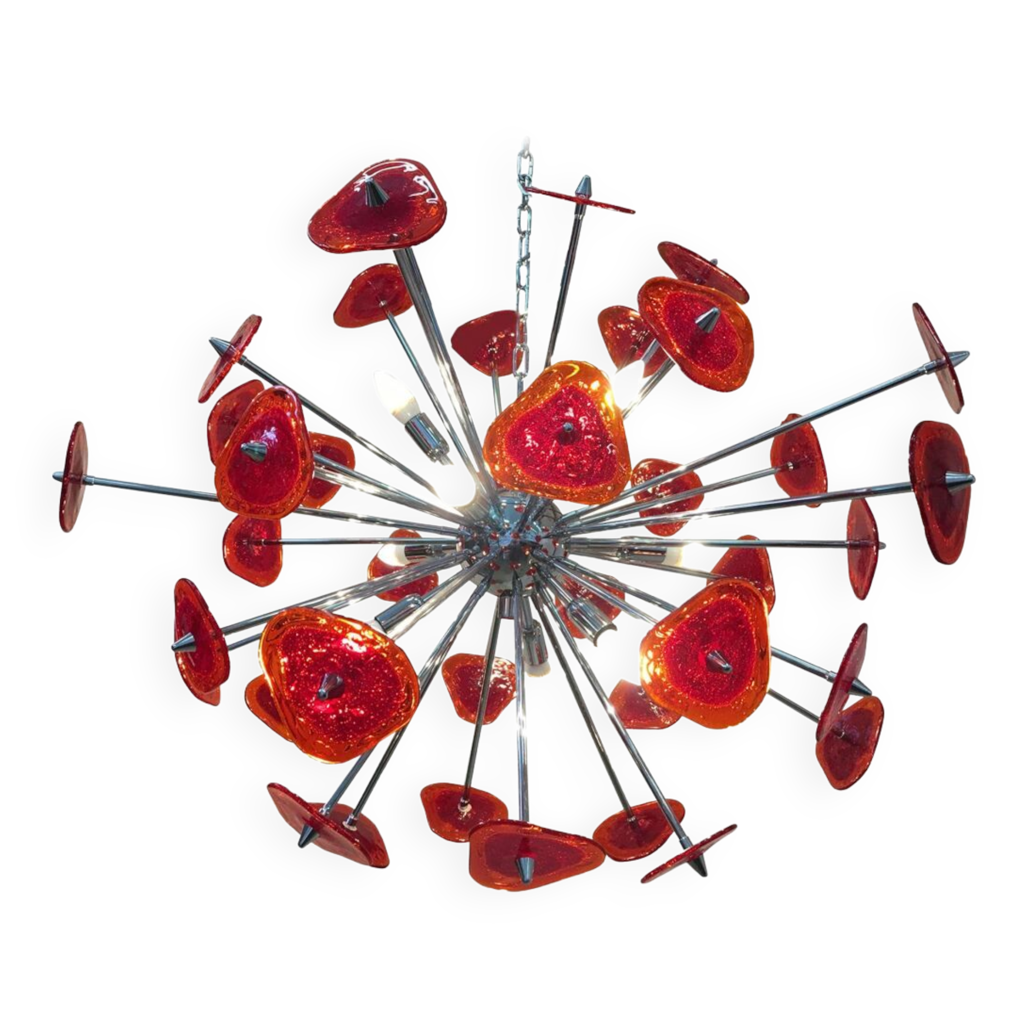 Murano glass chandelier