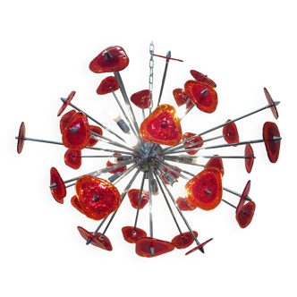 Murano glass chandelier