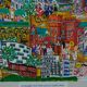 Hand signed modern lithograph by Gunilla Mann, 1990s.