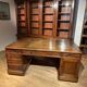 Large antique desk/partners desk