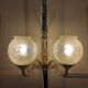 Brass wall sconce 70 years