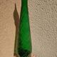 Large Italian bottle green empoli twisted