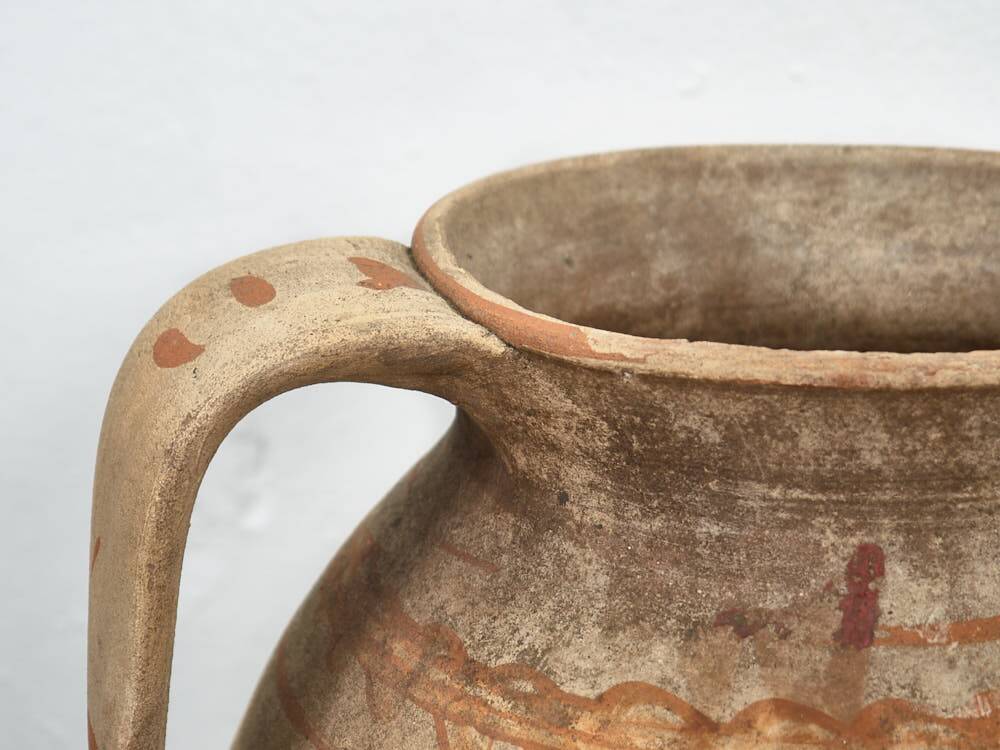 Antique wabi sabi style ceramic vase (c.1920)