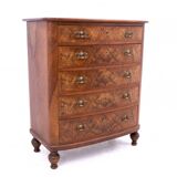Chest of drawers, Scandinavia, mid-19th century. Antique.
