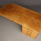 Exceptional Art Deco freestanding Desk. French 1930s