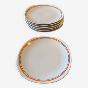 12 Berry Porcelain plates 1970