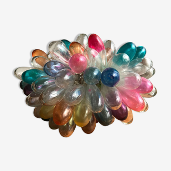 Syria blown glass cluster lamp